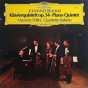 Johannes Brahms - Klavierquintett Op. 34 · Piano Quintet (1980) NM-