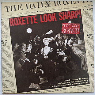 Roxette - Look Sharp! - 1988. (LP). 12. Vinyl. Пластинка. Europe