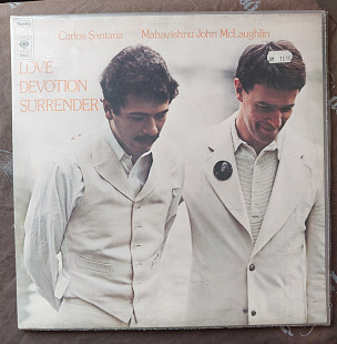 Carlos Santana & Mahavishnu John McLaughlin – Love Devotion Surrender, LP