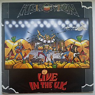 Helloween - Live In The U.K. - 1989. (LP). 12. Vinyl. Пластинка. England.
