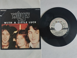 Wings With a little luck/Backwards Traveller-Cuff Link. single