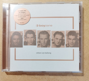 CD BOYZONE 1998 Where We Belong - Germany