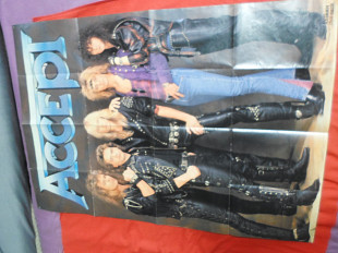 Accept / Manowar/Tesla A4X8 Metal Hammer