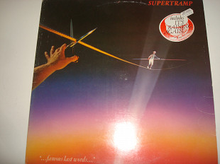 SUPERTRAMP- ...Famous Last Words..." 1982 Europe Rock Pop Rock AOR