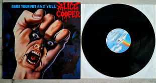ALICE COOPER RAISE YOUR FIST AND YELL ( MCA 255 074-1 A1/B1 ) 1987 GER