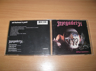 MEGADETH - Killing Is My Business (1986 Combat 1st press, Japan) Metallica
