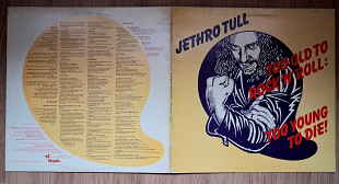 JETHRO TULL TOO OLD TO ROCK'N'ROLL:TOO YOUNG TO DIE! ( BLUE CHRYSALIS CHR 1111 A1/B2 ) G/F 1976 ENGL