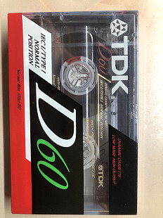 TDK D 60 запечатанная из Европы