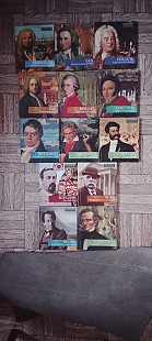 Серия Шедевры классической музыки.13 СД+книжечки.Цена за каждый.