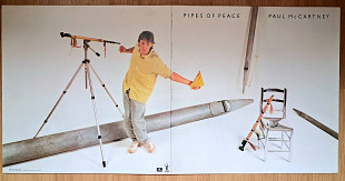 PAUL McCARTNEY PIPES OF PEACE ( PARLOPHONE PCTC 1652301 A2U/B3U ) G/F 1983 ENGL