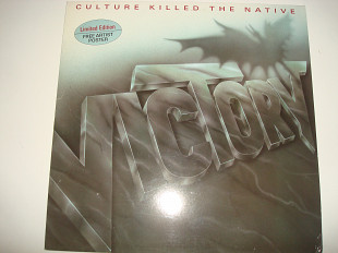 VICTORY- Culture Killed The Native 1989 Limited Edition + Big Poster (ex-Accept) Europe Hard Rock He