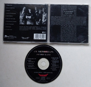 Penny Lane - In Memoriam CD фірмовий Hard Rock 1994