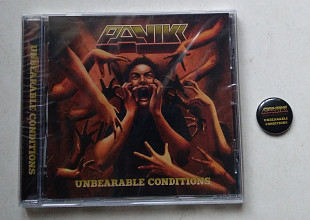 Panikk – Unbearable Conditions CD фірмовий Thrash новий запакований + значок