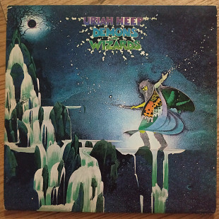 Uriah Heep Demons and Wizards UK first press lp vinyl