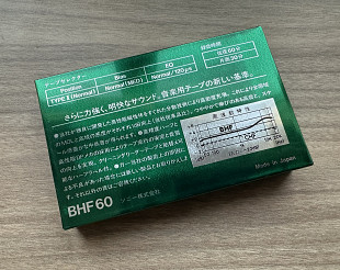 Аудіокасета SONY BHF 60 Normal position