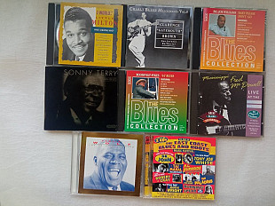 Лот 8 штук фирменных CD блюз