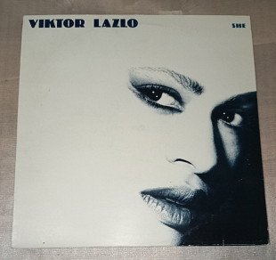 Viktor Lazlo - She - 85'. Miracle! Records, Belgium.