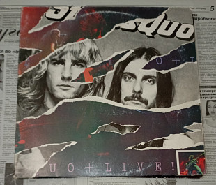 Status Quo - Live - 77'. 2LP. Vertigo, Germany.