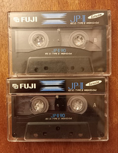 Аудиокассеты FUJI JP-II 90, Япония , 2 шт.