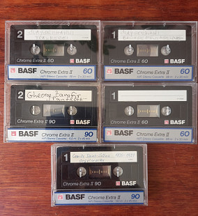 Аудиокассеты BASF Chrome Extra II 90-60, Германия