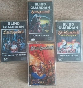 Лот аудіокасет Blind Guardian