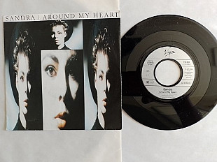 Sandra Around my heart/Around my drums (instrunental) single