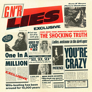 Guns N' Roses - G N' R Lies (1988) NM-