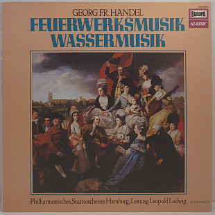 Georg Fr. Handel - Philharmonisches... – Feuerwerksmusik, Wassermusik LP 12" (Прайс 50242)