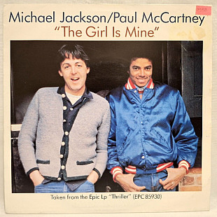 Michael Jackson & Paul McCartney - The Girl Is Mine - 1982. (EP). 7. Vinyl. Пластинка. Holland