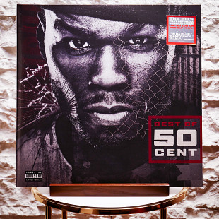 50 Cent – Best Of (2LP, Limited Edition, Compilation, Gatefold, Red Marble Vinyl)