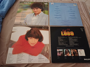Вінілові платівки 70–80-х — Lobo / Mireille Mathieu / Andy Borg / Roger Whittaker