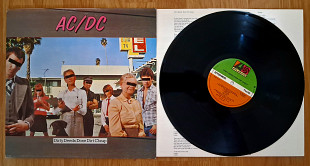 AC / DC DIRTY DEEDS DONE DIRT CHEAP ( ATLANTIC 50323 A1/B1 PORKY / PECKO ) 1976 UK
