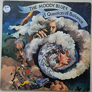 THE MOODY BLUES A Question Of Balance LP VG/VG-