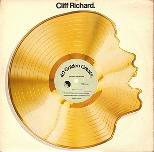 Cliff Richard - 40 Golden Greats (1977) VG+ 2×LPs Remastered