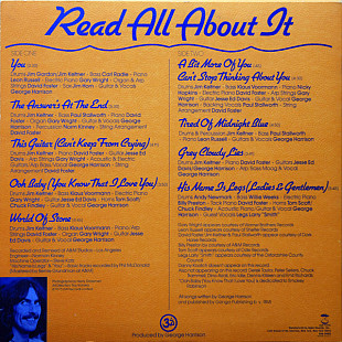 George Harrison - Extra Texture (Read All About It) (1975) NM-