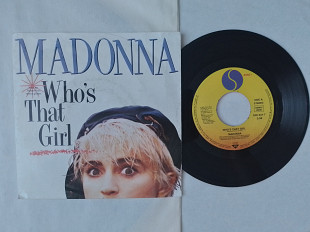 Madonna Whos That Girl/ White Heat. single