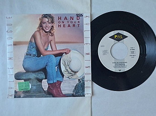 Kylie Minogue hend on your heart /Just wanna love you. single