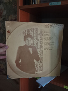 Leonard Cohen – Greatest Hits (Лучшие хиты), 1976, CBS – CBS 6916, Yugoslavia (Выглядит VG+. Вся про