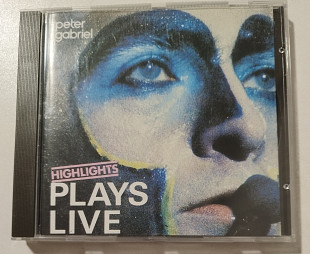 CD PETER GABRIEL 1983/1987 Plays Live (UK)