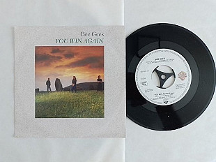 Bee Gees You Win Again/Backtafunk. single