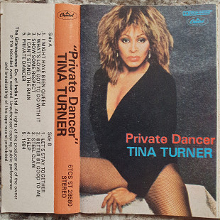 TINA TURNER - Private Dancer 1984 CAPITOL RECORDS. INC
