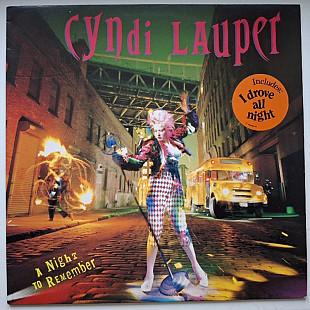 Cyndi Lauper - A Night To Remember - 1989. (LP). 12. Vinyl. Пластинка. Holland.