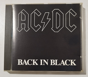 CD AC/DC 1980 Back In Black (Germany)