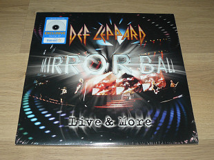 Def Leppard – Mirror Ball - Live & More (3LP, 2020, USA, Clear vinyl)