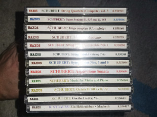 NAXOS classic класика фірмові CD Шуберт Schubert Штраус Strauss