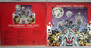 THIN LIZZY REMEMBERING 2 LP ( NOVA 6.28377 DT ) 1976 GER