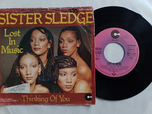 Sister Sledge Lost In Music/Thinking Of You. single