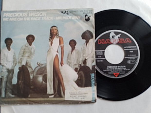 Precious Wilson We Are On The Race Track/Mr.Pilot Man single