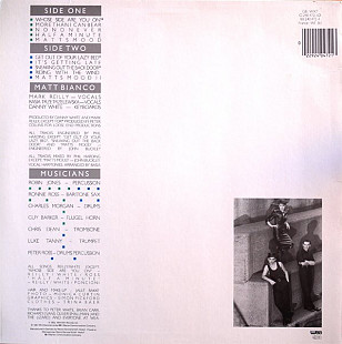 Matt Bianco - Whose Side Are You On (1984) VG+
