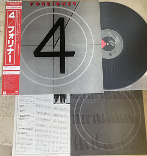Foreigner ‎– 4 ( Japan ) LP
